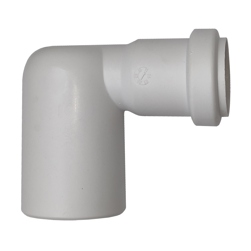 Redukcja kanalizacyjna kątowa PCV PP 50/32x90°