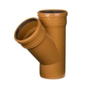 Trójnik kanalizacyjny PCV 160/160x45°