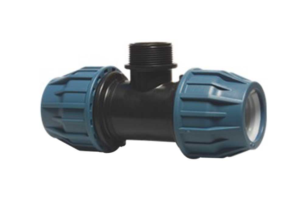 Trójnik do rur PE 25x3/4"x25 GZ PN16