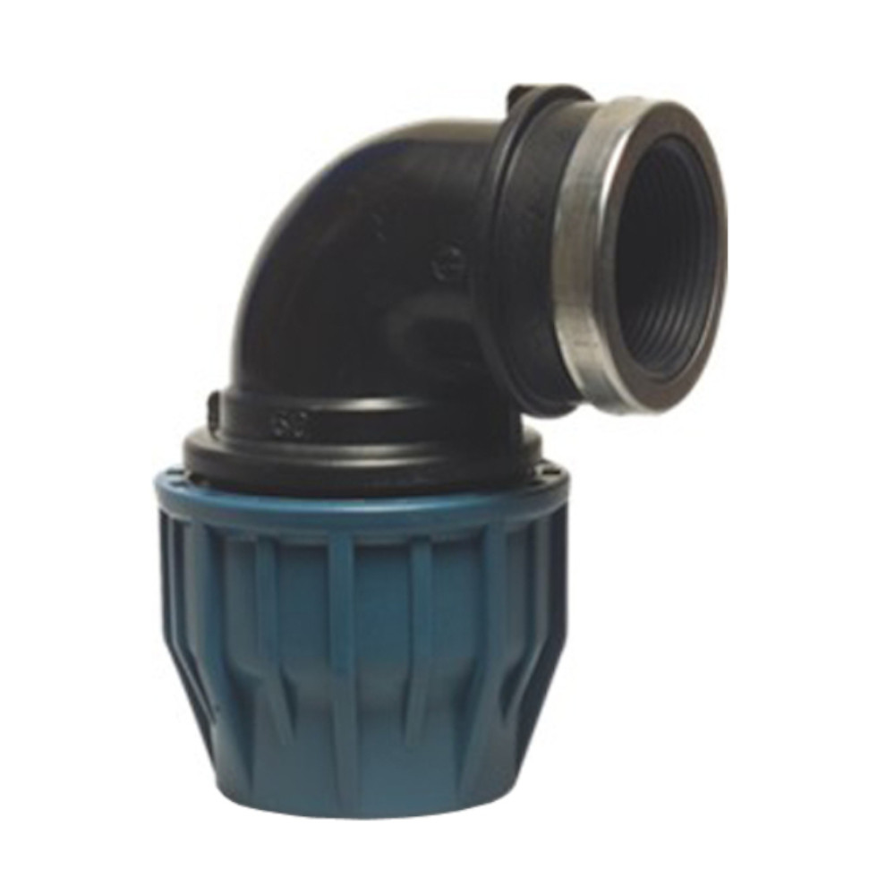 Kolano do rur PE 40x5/4" (1.1/4) GW 90° PN16