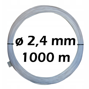 Żyłka gospodarcza techniczna studniarska do mocowania filtrów 2,4 mm 1000m