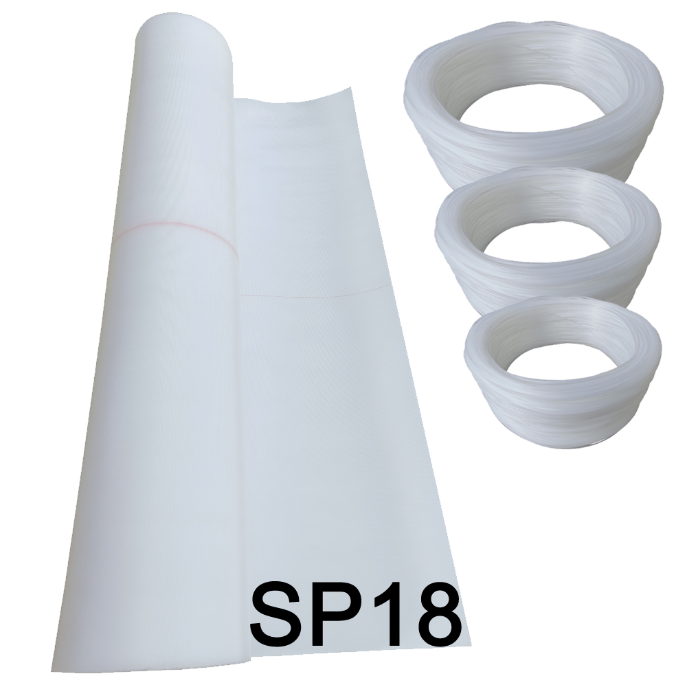 Uniwoda Siatka studniarska do filtra wody SP18 110 + ŻYŁKA 30 metrów 2,0mm