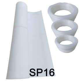 Uniwoda Siatka studniarska do filtra wody SP16 110 + ŻYŁKA 30 metrów 2,0mm